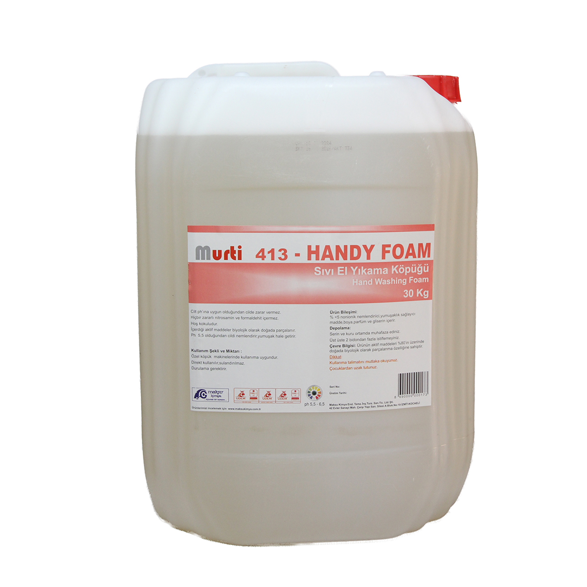 Murti Handy Foam 20 Kg El Yıkama Köpüğü